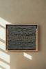 fault lines | Mixed Media by VISCERAL HOME STUDIO. Item composed of oak wood and canvas in mid century modern or contemporary style