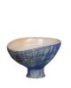 Porcelain Footed Bowl | Decorative Bowl in Decorative Objects by Lisa B. Evans Ceramics. Item composed of ceramic in minimalism or contemporary style