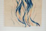 Ice Breakup - Macrame Wall Hanging | Tapestry in Wall Hangings by Demi Kahn Art. Item made of cotton with fiber