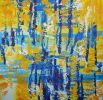 The Current Iowa Collection | Oil And Acrylic Painting in Paintings by Jennifer Hayes | The Current Iowa, Autograph Collection in Davenport. Item composed of canvas & synthetic