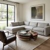 The Taiji Harmony Nested Coffee Table Blue Marble and Walnut | Tables by Dynasty Artisan. Item made of wood with steel works with minimalism & contemporary style
