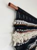 Macraweave Wall Hanging - "Alloy" | Macrame Wall Hanging in Wall Hangings by Loop Macrame Studio by Savanna Barker. Item composed of cotton and leather in mid century modern or contemporary style