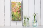 Oil Painting "Garden Girls" | Oil And Acrylic Painting in Paintings by Grace Mandl. Item composed of canvas & synthetic
