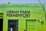 Urban Farm Fermentory exterior Mural | Murals by Jared Goulette | The Color Wizard | Urban Farm Fermentory & Gruit Brewing Co. in Portland