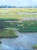 Marsh Landing | Oil And Acrylic Painting in Paintings by Victoria Primicias. Item made of wood & canvas compatible with contemporary and coastal style