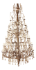 5th Ave Crystal Chandelier Design by Prestige Chandelier | Chandeliers by Custom Lighting by Prestige Chandelier. Item composed of metal and glass