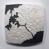 Choke II | Wall Sculpture in Wall Hangings by Gregor Turk. Item made of ceramic works with minimalism & contemporary style