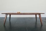 96" Columbia Dining Table in Oregon Black Walnut | Tables by Studio Moe. Item composed of walnut