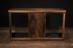Bertolucci Exotic Wood and Oil Rubbed Bronze Sideboard. | Cabinet in Storage by Costantini Design. Item composed of wood and bronze in contemporary or modern style