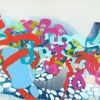 Cast of Characters | Oil And Acrylic Painting in Paintings by Claire Desjardins. Item composed of canvas and synthetic
