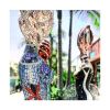 Three Graces | Public Sculptures by Glass Mosaic Master | Westfield UTC in San Diego. Item made of glass
