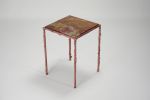 forma seconda - Side Table copper | Tables by DFdesignLab - Nicola Di Froscia. Item made of copper with marble works with contemporary & art deco style
