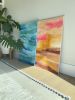 Canyon | Watercolor Painting in Paintings by Rhonda Deland. Item made of canvas compatible with boho and contemporary style