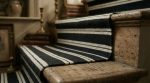 Handwoven Woolen Stair Runner Rug | Rugs by Evergreen Carpets. Item made of wool compatible with boho and minimalism style