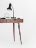 HEIM - Walnut dressing table, small desk, mid century modern | Tables by Mo Woodwork. Item made of walnut works with minimalism & mid century modern style