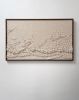 Woven wall art frame (Waves 001) | Tapestry in Wall Hangings by Elle Collins. Item composed of oak wood & cotton compatible with minimalism and contemporary style