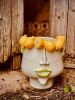 Domitilla head lemon picker | Vase in Vases & Vessels by Patrizia Italiano. Item made of ceramic