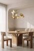 Dune 8 Spiral in Metallic Tones Pendant Light | Chandeliers by MOSS Objects. Item composed of steel compatible with contemporary and japandi style