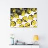Yellow Umbrellas 1358A | Prints in Paintings by Petra Trimmel. Item made of canvas with metal