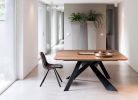 Metal Dining Table | Tables by ETAMORPH. Item composed of oak wood and steel
