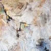 Abstract Original Painting "Light wind" | Mixed Media by Carolina Alotus | Marriott Hotel Downtown, Abu Dhabi in Abu Dhabi. Item made of canvas