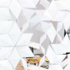 Freestanding Room Divider Facet | Decorative Objects by Bloomming, Bas van Leeuwen & Mireille Meijs | Hotel Des Arts in Paris. Item made of synthetic