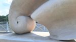 Memories of the elements | Public Sculptures by Rafail Georgiev - Raffò | Saint Georges de beauce in Saint-Georges. Item made of marble works with minimalism & contemporary style