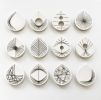 Stitched Ceramics - Set Of 12 | Wall Sculpture in Wall Hangings by Elizabeth Prince Ceramics. Item composed of stoneware compatible with mid century modern and contemporary style