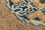 Rug & Kilim’s Kangxi Custom Rug Sample in Beige-Brown | Area Rug in Rugs by Rug and Kilim