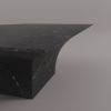 "Sicorace" Coffee table in Black Marquina Marble | Tables by Carcino Design. Item composed of marble in minimalism or contemporary style