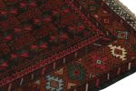 Rug & Kilim’s Baluch Tribal Rug in Red, Teal and Rust Color | Area Rug in Rugs by Rug and Kilim