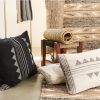 Kora White Small Lumbar Pillow | Pillows by Studio Variously