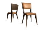 Rodelio Modern Metal Dining Chair from Costantini | Chairs by Costantini Design | New York in New York. Item made of wood & metal
