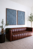 Textured Wall Art Set, Sculptural Wall Panels, Deep Brown Ma | Mixed Media by Blank Space Studios. Item made of wood compatible with contemporary and eclectic & maximalism style