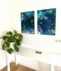 Through the waters I | Oil And Acrylic Painting in Paintings by Art by Geesien Postema. Item made of canvas works with contemporary & country & farmhouse style
