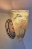 Custom Wall Sconce | Sconces by Rick Strini. Item composed of brass and glass