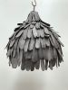 The Mud Leaf Dome | Pendants by Mud Studio, South Africa. Item composed of steel & stoneware