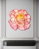 Large-scale Single Flower on-edge paper art | Wall Sculpture in Wall Hangings by JUDiTH+ROLFE. Item made of paper compatible with contemporary and modern style