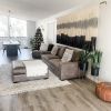 Black and Gray Wall Hanging | Macrame Wall Hanging in Wall Hangings by Love & Fiber. Item made of fiber