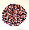 Kaleidoscope Wall Art | Tapestry in Wall Hangings by Lisa Haines. Item made of leather