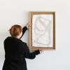 Grafitie Linea Di Segno Pico II | Mixed Media in Paintings by Kim Fonder