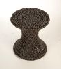 The Mud Beaded Stool | End Table in Tables by Mud Studio, South Africa. Item made of steel with stoneware