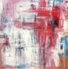 "Frames" | Oil And Acrylic Painting in Paintings by Shirly Maimom Art. Item made of canvas with synthetic works with contemporary & art deco style
