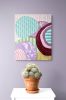Overlapping horizons 6 | Oil And Acrylic Painting in Paintings by Cristina Dalla Valentina. Item made of canvas works with boho & contemporary style