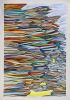 'Strata of Light' | Oil And Acrylic Painting in Paintings by Sangeeta Sagar. Item made of paper compatible with contemporary and modern style
