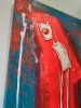 The Intervention | Oil And Acrylic Painting in Paintings by B4mble. Item made of canvas with synthetic