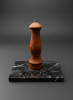 Solid Apple Wood Pepper Mill | Handcrafted Luxury | Decorative Objects by Holzkunst Samuel Meisinger. Item made of wood works with country & farmhouse & art deco style