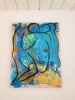 Faces | Mixed Media by Swann Freslon. Item composed of canvas