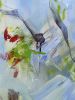 Today II | Paintings by Viktoria Ganhao. Item made of linen works with contemporary style