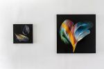 For The Moment, 2021 | Oil And Acrylic Painting in Paintings by Rachel Ostrow. Item composed of synthetic